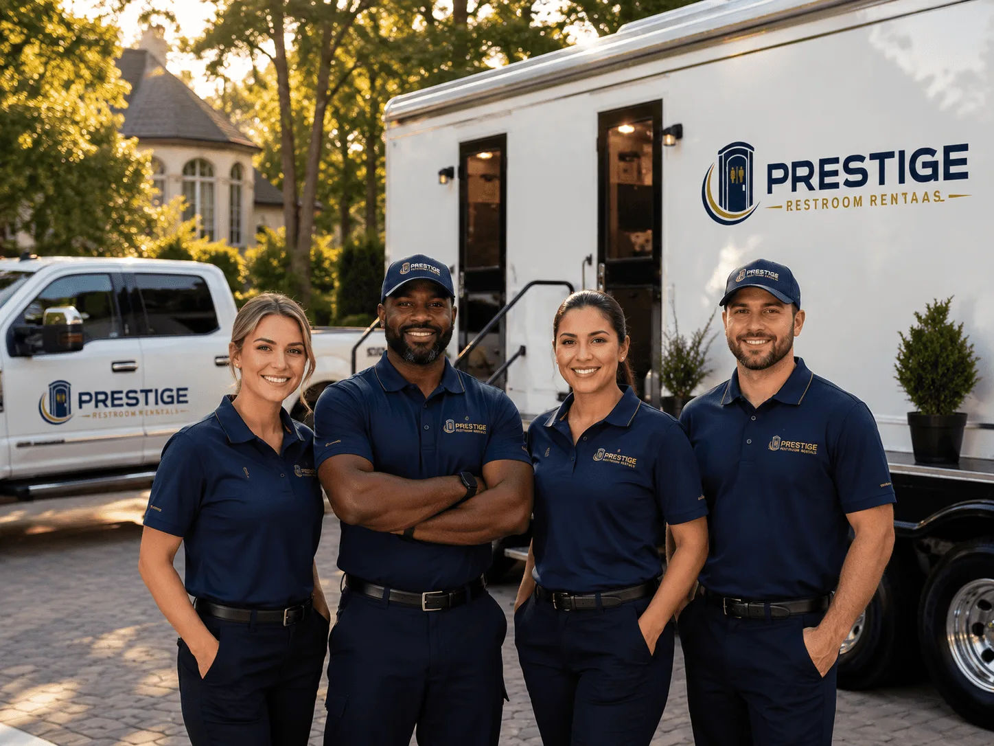 Trusted Luxury Portable Restrooms company in Summerfield, NC